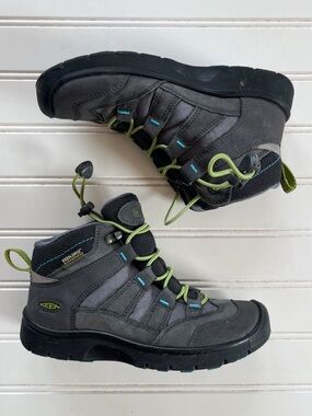 KEEN VGUC Boys Hikeport Sport Mid Waterproof Hiking Boots